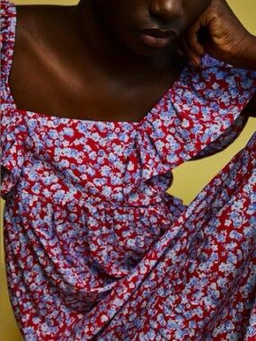 ZARA FLORAL PRINT DRESS
